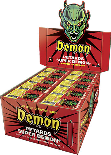 10 Pétards Super Démon