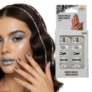 12 Faux ongles Disco