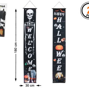 2 Bannières Welcome Halloween