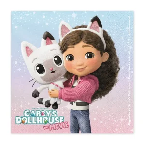 20 Serviettes Gabby&rsquo;s Chat