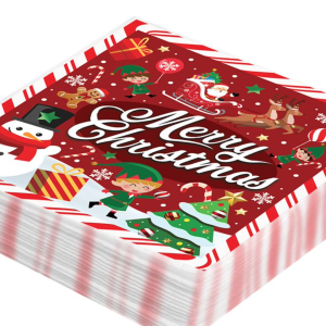 20 Serviettes Merry Chrismas