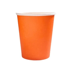 25 gobelets carton Orange 20cl Polykaz