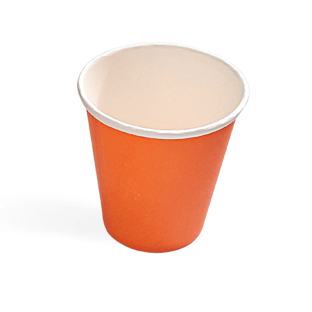 25 gobelets carton Orange 20cl Polykaz – Image 3