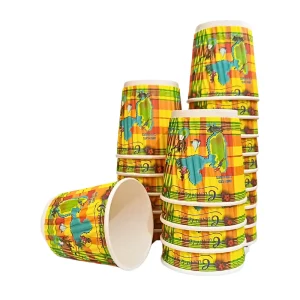 25 timbales café Guadeloupe Madras 12cl