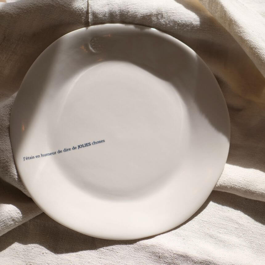 Assiette en porcelaine – Image 2