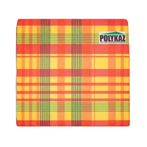 40 serviettes de table Madras de qualité supérieure 38 x 38 cm