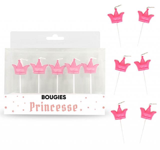 5 Bougies Pics Princesse – Image 2
