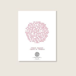 Affiche braille – Cyrano de Bergerac