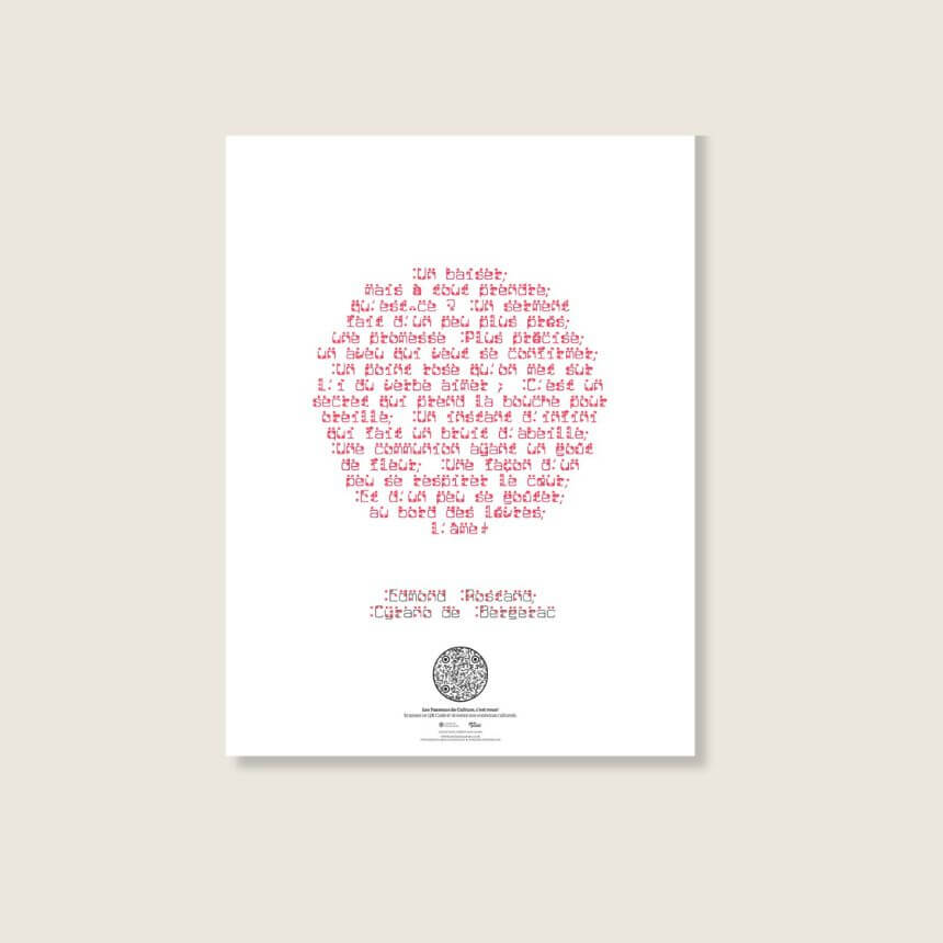 Affiche braille – Cyrano de Bergerac – Image 2