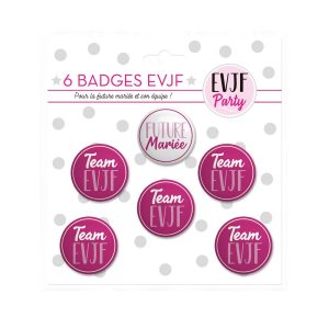 6 Badges EVJF