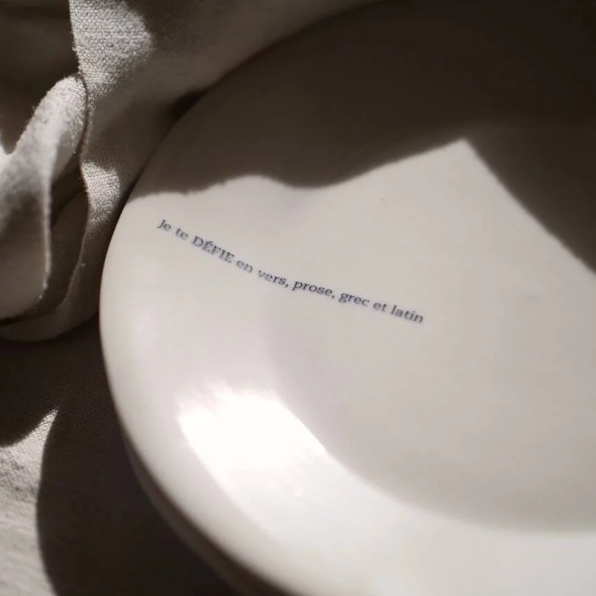 Assiette en porcelaine – Image 3