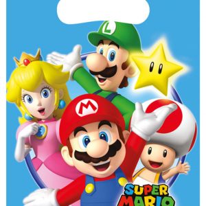 8 Sachets à bonbons Mario