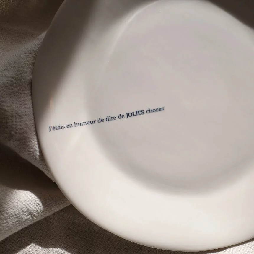 Assiette en porcelaine – Image 7