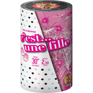 Artifice fontaine c&rsquo;est une fille