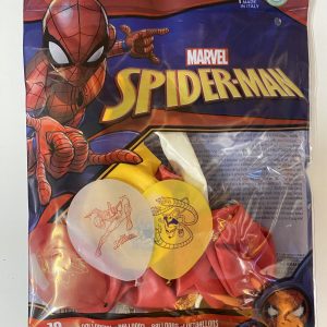 SACHET DE 10 BALLONS SPIDERMAN