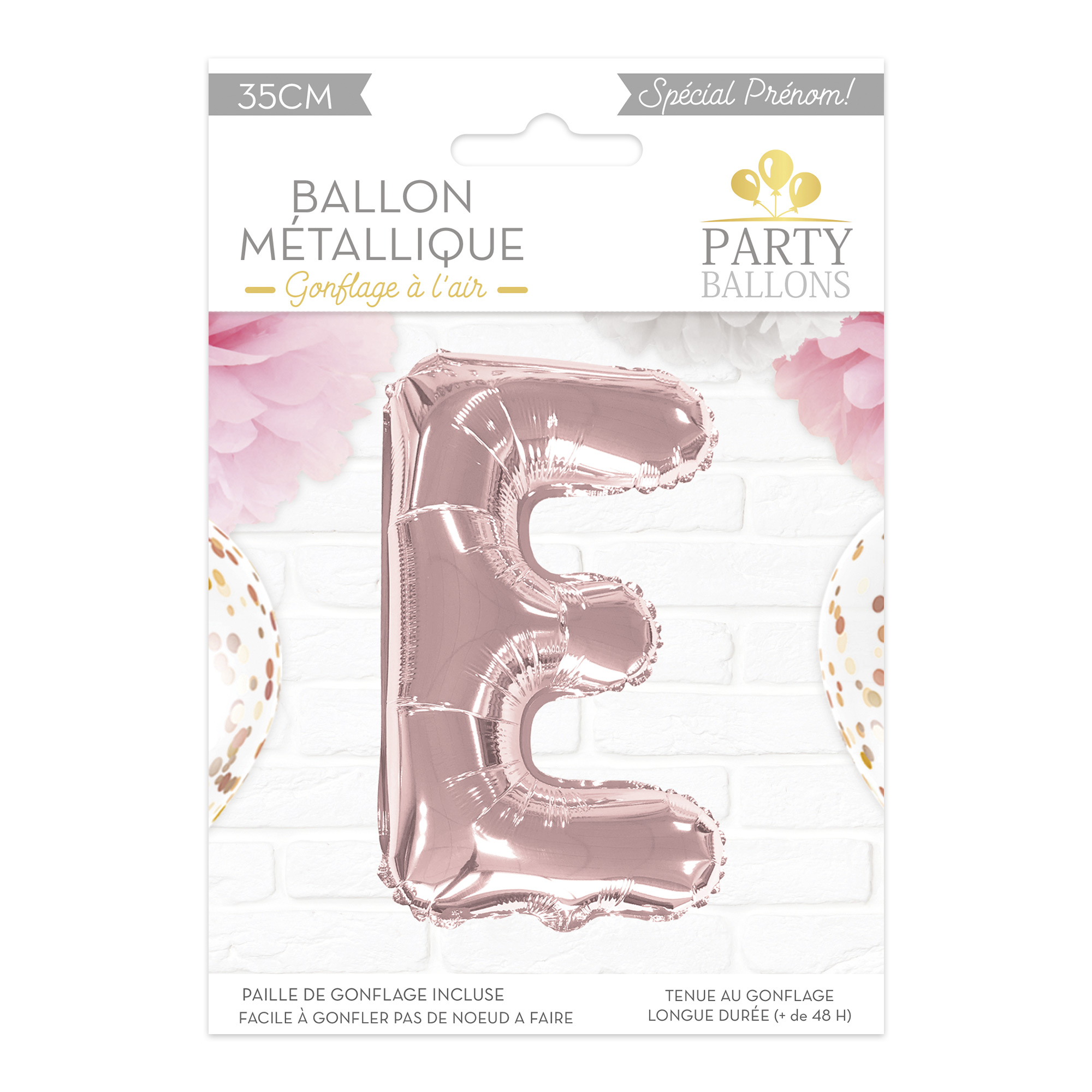 Ballon lettre rose-gold – Image 6