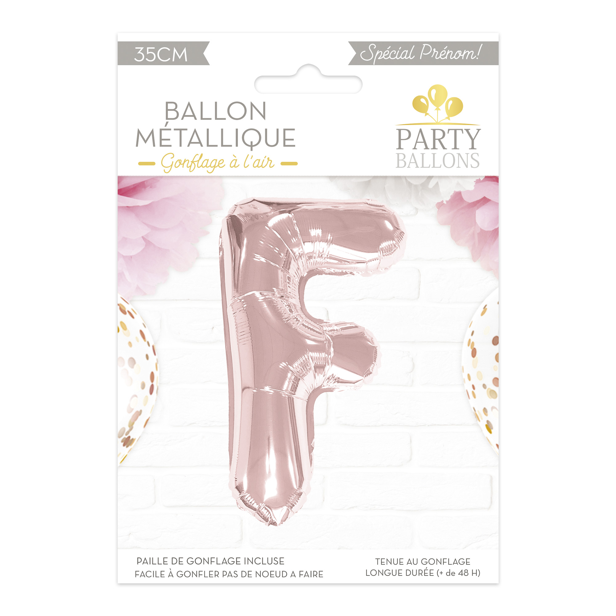 Ballon lettre rose-gold – Image 7