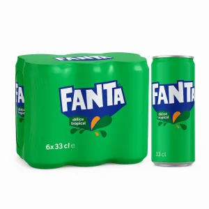 Boisson gazeuse Délice Tropical Fanta 6 x 33cl