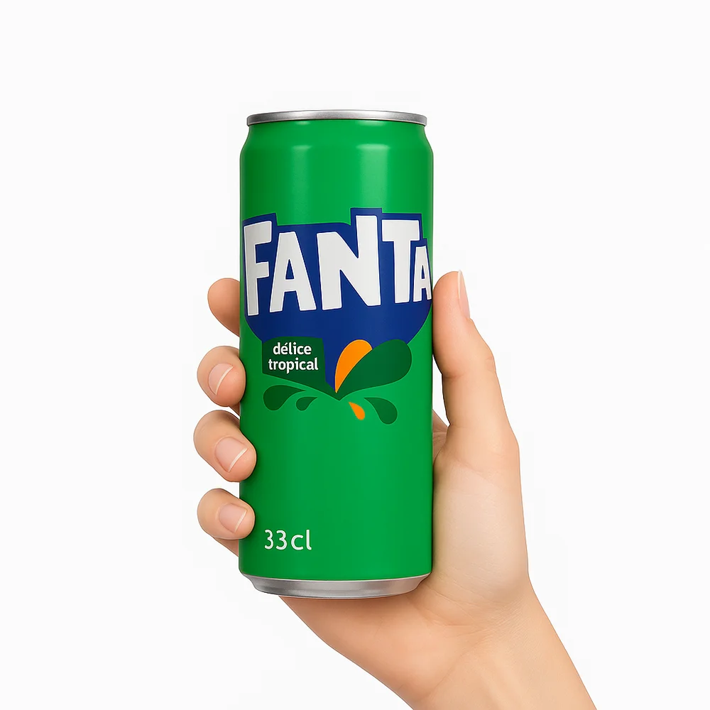 Boisson gazeuse Délice Tropical Fanta 6 x 33cl – Image 4