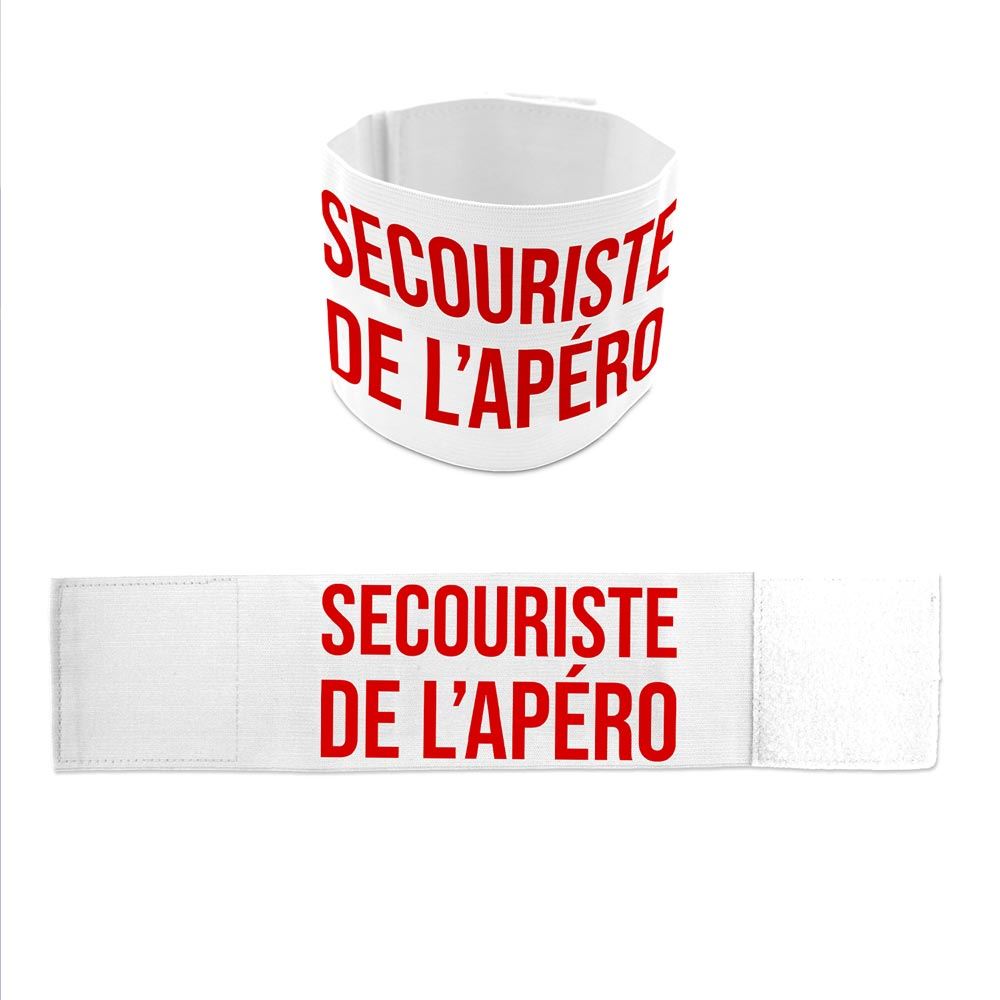 Brassard Secouriste de l’Apéro – Image 2