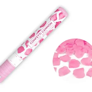 Canon à pétales de roses de couleur rose