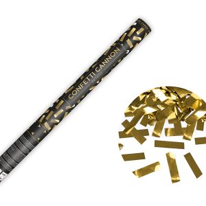 Canon de 60 cm à confettis or