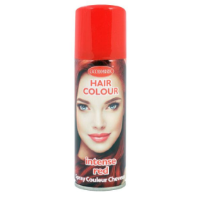 Spray couleur rouge pour cheveux