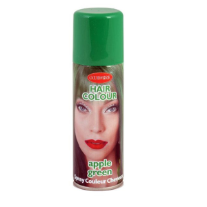 Spray couleur vert pour cheveux
