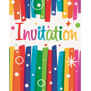 CARTES D’INVITATIONS ANNIVERSAIRE