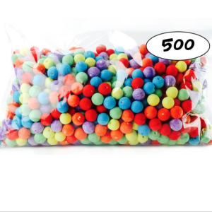 SACHET DE 500 BOULES MULTICOLORES