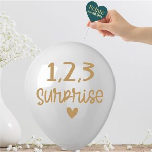 Carte ballon annonce Frère/Soeur