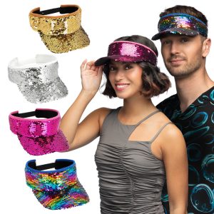 Visière Blitz à sequins