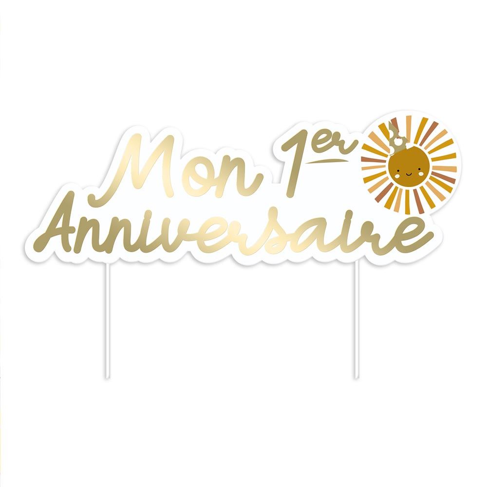 TOP GATEAU PREMIER ANNIVERSAIRE – Image 3