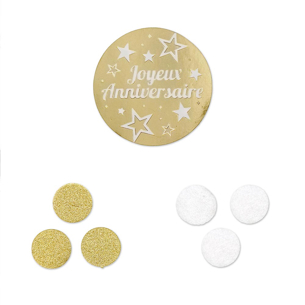 DECORATION DE TABLE PARTY CHIC OR – Image 4