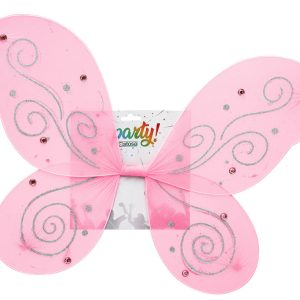 Ailes de papillon roses