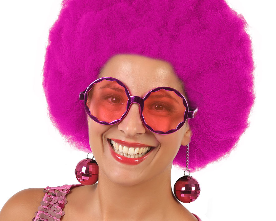 LUNETTES BOULES DISCO FUCHSIA – Image 3