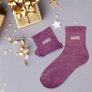 Chaussettes paillettes Aigrie