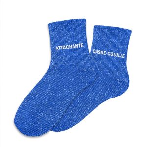 Chaussettes paillettes Attachiante-Casse-couille