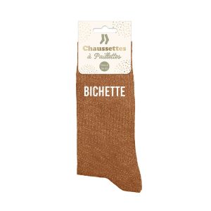 Chaussettes paillettes Bichette