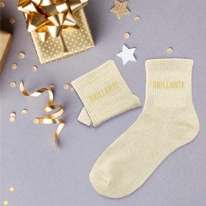 Chaussettes paillettes Brillante