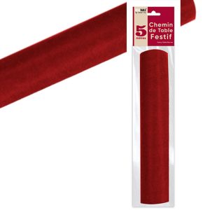 Chemin de table intissé