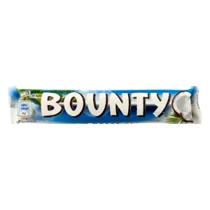 Chocolat au lait fourré de coco Bounty 57g