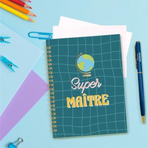 Coffret carnet et stylo Super Maître