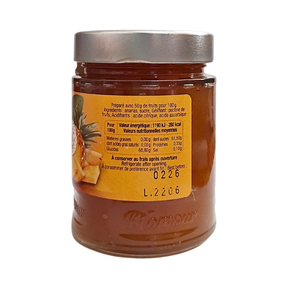 Confiture extra Ananas M’amour 325g – Image 4