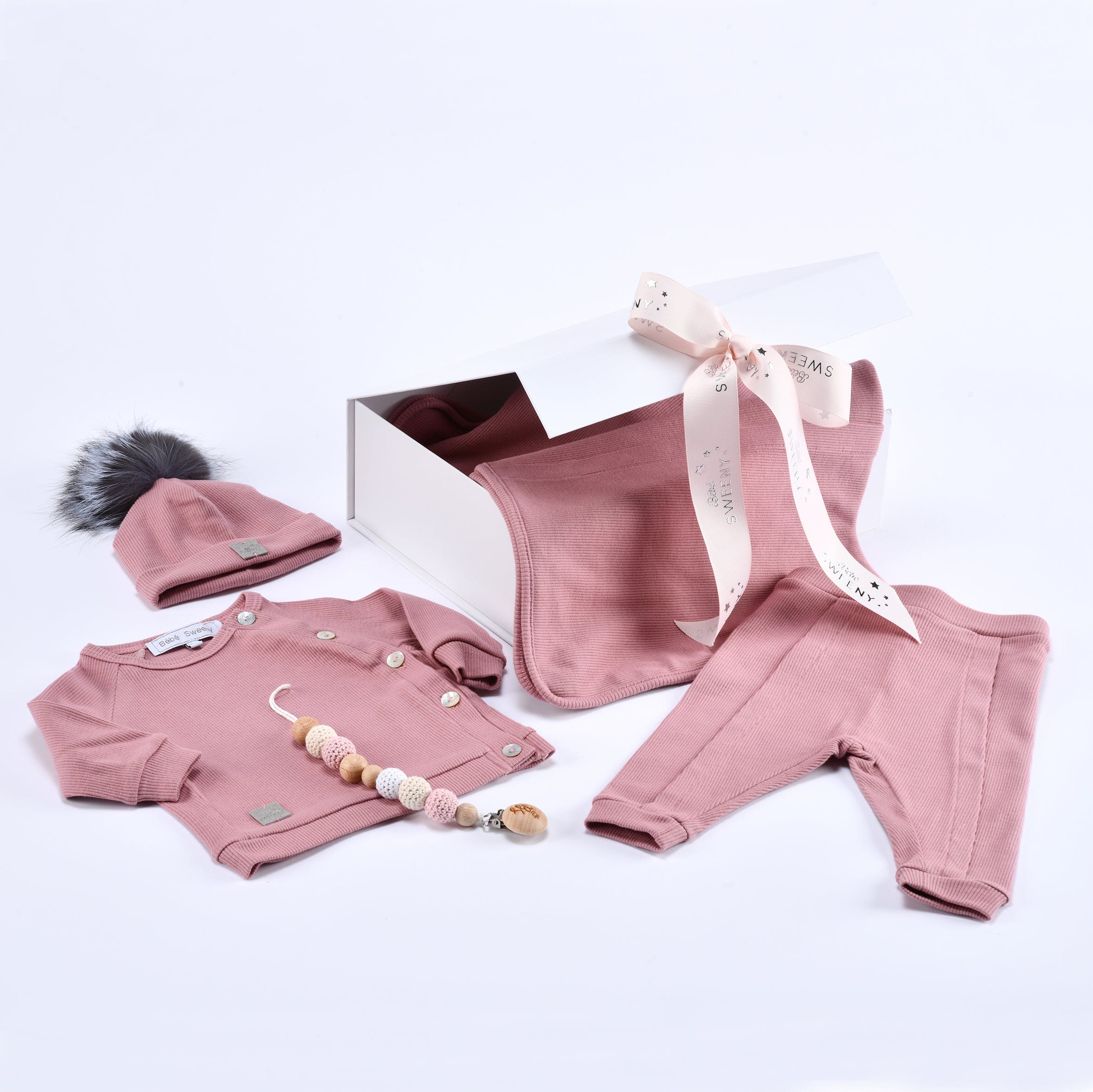 LENNY | Pink Baby Gift Set (5) – Image 2