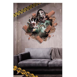 Décoration adhésif Zombie