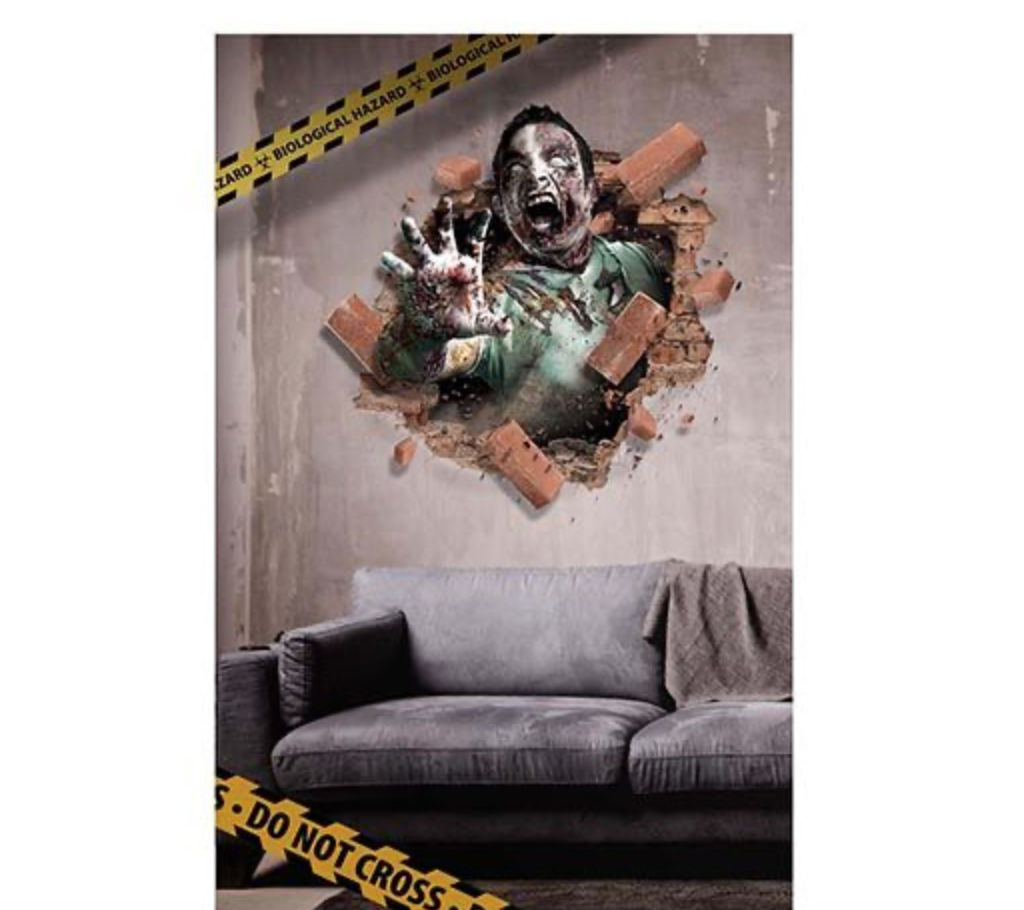 Décoration adhésif Zombie – Image 2