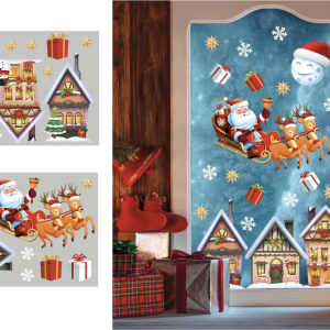 Décoration de fenêtre électrostatique