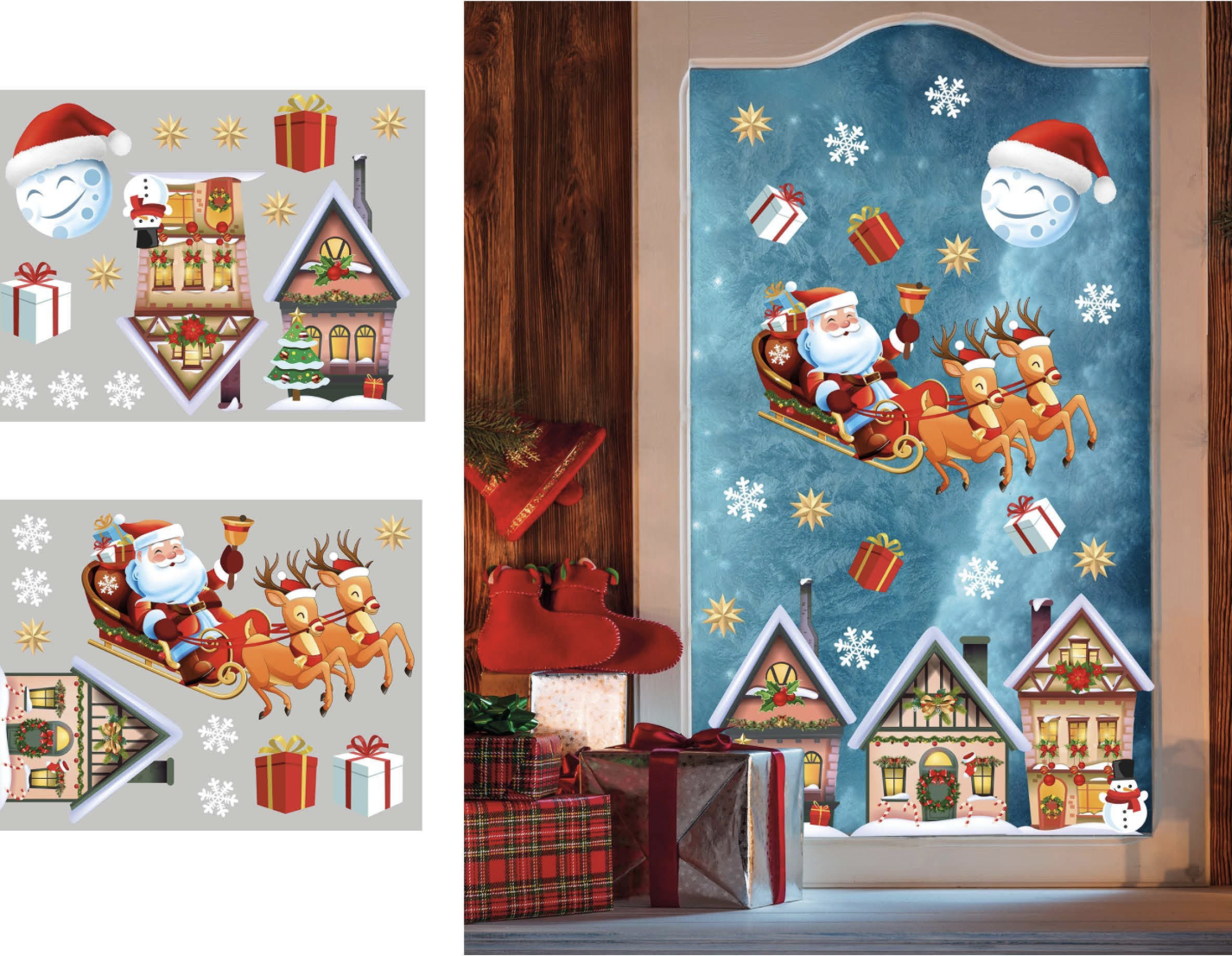 Décoration de fenêtre électrostatique