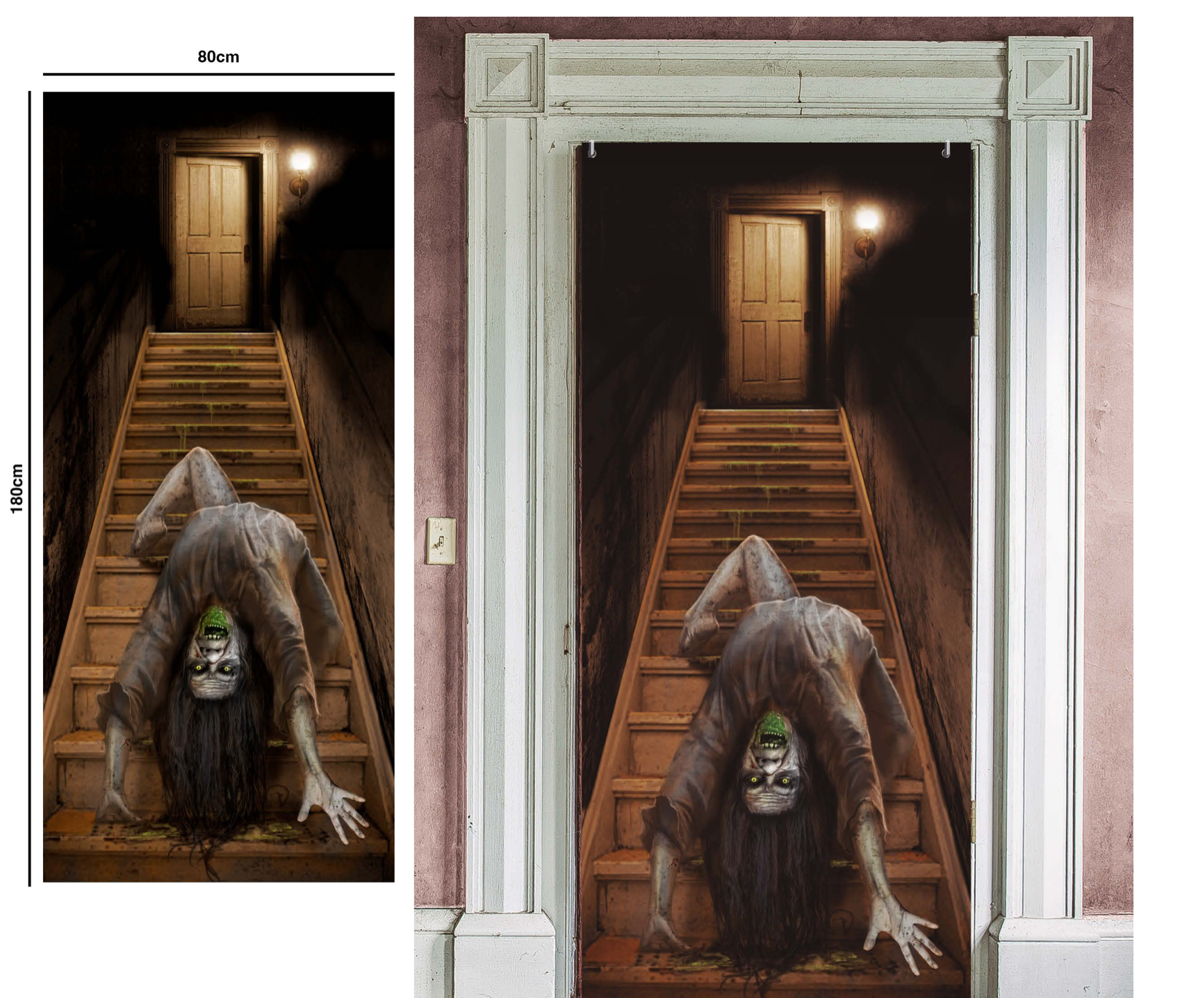 Décoration de porte d’escalier – Image 2